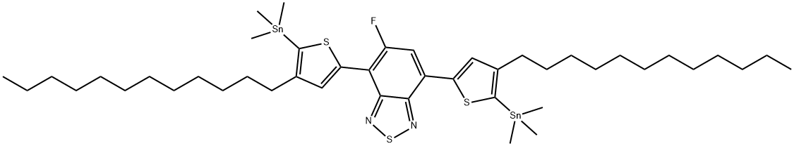 2,-1,-3-(苯并噻二唑),4,-7-(双[4-(十二烷基-(三甲基锡基)-(2-(噻吩基)-5-(氟)-