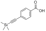 Benzoic acid, 4-[2-(trimethylsilyl)ethynyl]-
