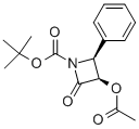 (3R,4S)-1-tert-Butoxycarbonyl-3-acetoxy-4-phenyl-2-azetidinone