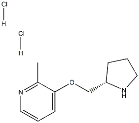 Pyridine, 2-methyl-3-[(2S)-2-pyrrolidinylmethoxy]-, dihydrochloride