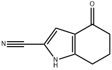 4-Oxo-4,5,6,7-tetrahydro-1H-indole-2-carbonitrile