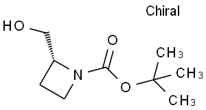 1-Azetidinecarboxylicacid, 2-(hydroxymethyl)-, 1,1-dimethylethyl ester, (2R)-