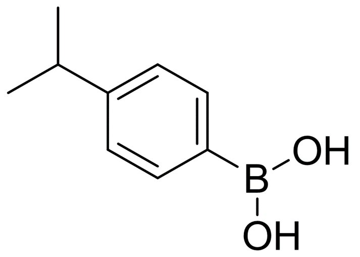 4-异丙基苯硼酸(含有数量不等的酸酐)
