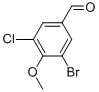 3-溴-5-氯-4-甲氧基苯甲醛