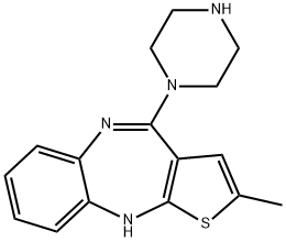 2-methyl-4-(piperazin-1-yl)-10H-thieno[2,3-b][1,5]benzodiazepine