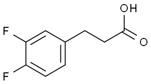 3,4-Difluorohydrocinnamic acid, 3-(3,4-Difluorophenyl)propionic acid