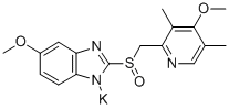 potassium,5-methoxy-2-[(S)-(4-methoxy-3,5-dimethylpyridin-2-yl)methylsulfinyl]benzimidazol-1-ide