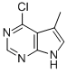 4-chloro-5-methyl-1H-pyrrolo[2,3-d]pyrimidine