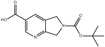 6H-Pyrrolo[3,4-b]pyridine-3,6-dicarboxylic acid, 5,7-dihydro-, 6-(1,1-dimethylethyl) ester