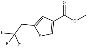 3-Thiophenecarboxylic acid, 5-(2,2,2-trifluoroethyl)-, methyl ester