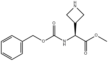 3-Azetidineacetic acid, alpha-[[(phenylmethoxy)carbonyl]amino]-, methyl ester, (alphaS)-