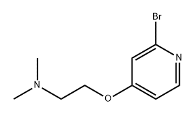 2- [(2- BROMO- 4- PYRIDINYL) OXY] - N, N- 二甲基乙胺