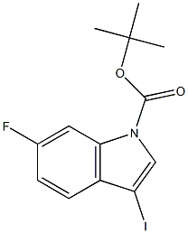 tert-butyl 6-fluoro-3-iodo-1H-indole-1-carboxylate