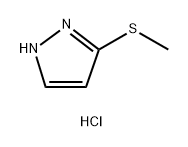 3-(methylsulfanyl)-1H-pyrazole hydrochloride