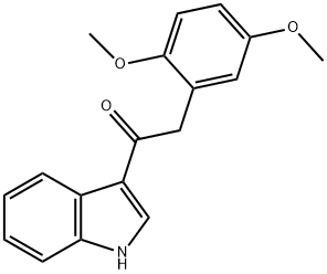 2-(2,5-dimethoxyphenyl)-1-(1H-indol-3-yl)ethan-1-one