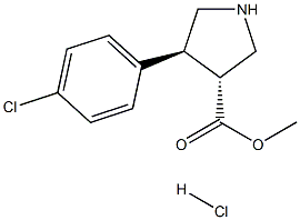 (3R,4S)-4-(4-氯苯基)吡咯烷-3-羧酸甲酯盐酸盐