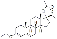 Pregna-3,5-dien-20-one, 17-(acetyloxy)-3-ethoxy-