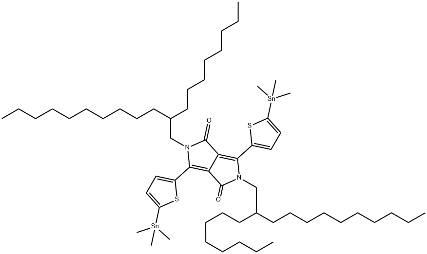 双辛基十二烷基-双三甲基锡-吡咯并吡咯二酮