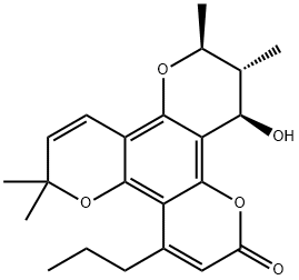 (10S,11R,12R)-12-hydroxy-6,6,10,11-tetramethyl-4-propyl-11,12-dihydro-2H,6H,10H-dipyrano[2,3-f:2',3'-h]chromen-2-one