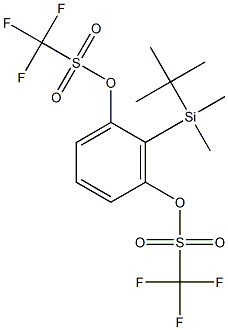 2-叔丁基二甲基硅烷基-1,3-亚苯基双(三氟甲磺酸酯)