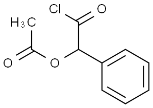 Benzeneacetyl chloride, alpha-(acetyloxy)-