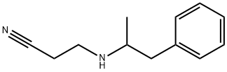 3-[(1-methyl-2-phenylethyl)amino]propiononitrile