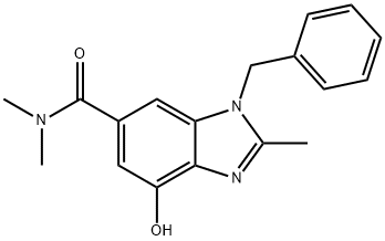 1-benzyl-4-hydroxy-N,N,2-trimethyl-1H-benzo[d]imidazole-6-carboxamide