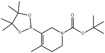 1(2H)-Pyridinecarboxylic acid, 3,6-dihydro-4-methyl-5-(4,4,5,5-tetramethyl-1,3,2-dioxaborolan-2-yl)-, 1,1-dimethylethyl ester