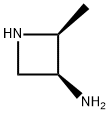 3-Azetidinamine, 2-methyl-, (2S-cis)-