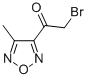 Ethanone, 2-bromo-1-(4-methyl-1,2,5-oxadiazol-3-yl)- (9CI)
