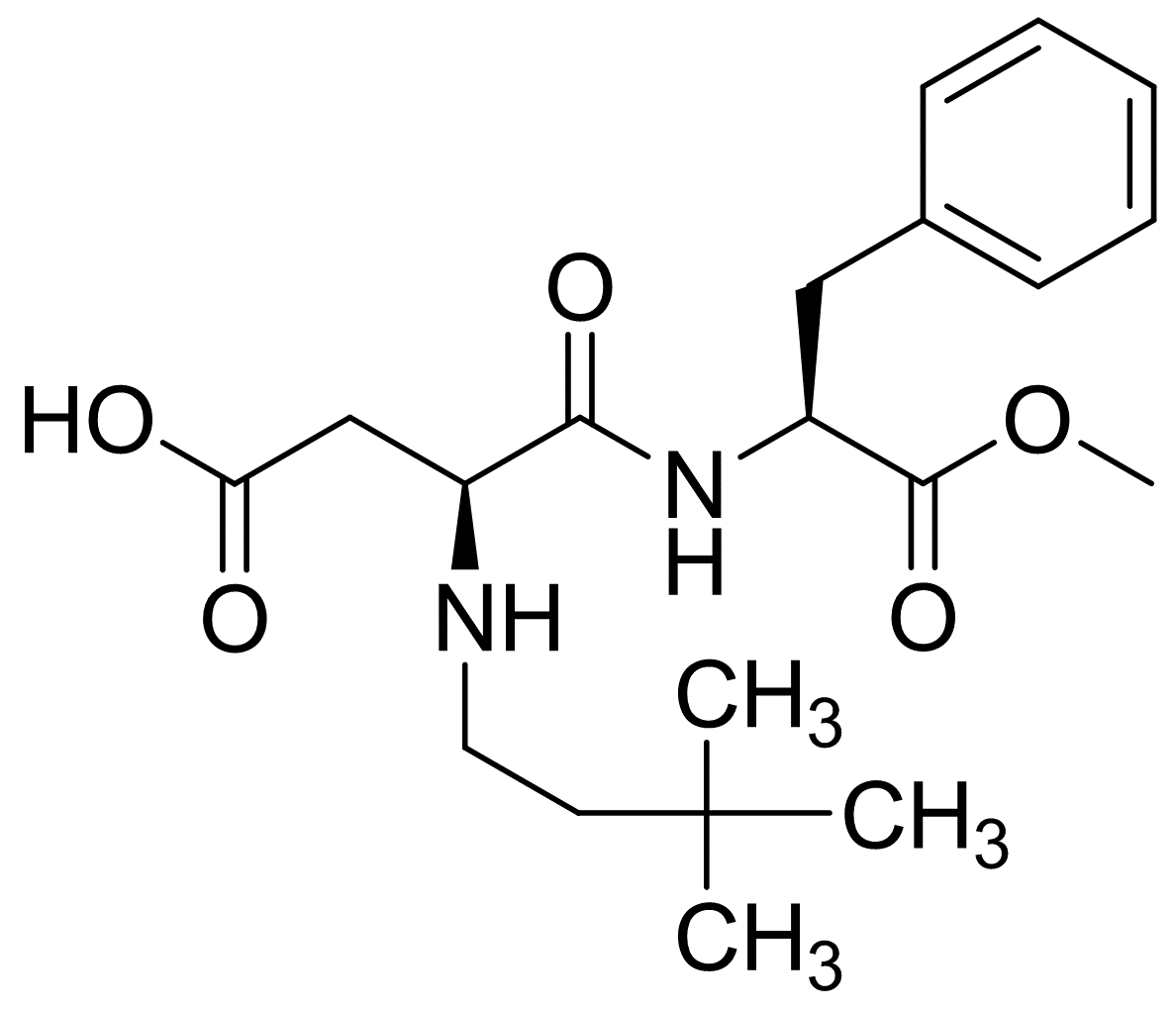 methyl N-(3,3-dimethylbutyl)-D-alpha-aspartyl-D-phenylalaninate