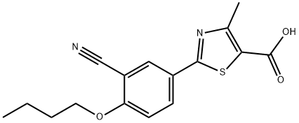 5-Thiazolecarboxylic acid, 2-(4-butoxy-3-cyanophenyl)-4-methyl-