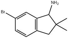 6-bromo-2,2-dimethyl-2,3-dihydro-1H-inden-1-amine