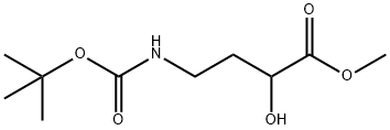 Butanoic acid, 4-[[(1,1-dimethylethoxy)carbonyl]amino]-2-hydroxy-, methyl ester