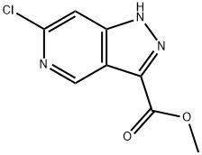 1H-Pyrazolo[4,3-c]pyridine-3-carboxylic acid, 6-chloro-, methyl ester