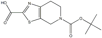 6-BOC-4,5,6,7-四氢噻唑并[5,4-C]吡啶-2-甲酸乙酯