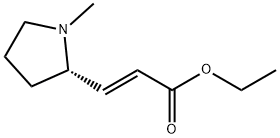 (1'S)-3-(2-N-methylpyrrolidinyl)propenoic acid ethyl ester