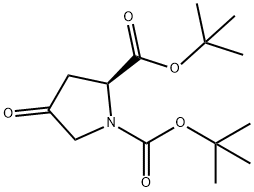 (2S) tert-butyl N-(tert-butoxycabonyl)-4-oxoprolinate