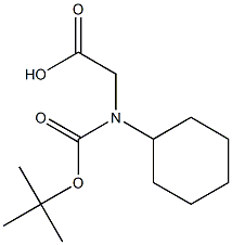2-{[(tert-butoxy)carbonyl](cyclohexyl)amino}acetic acid