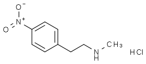 N-methyl-2-(4-nitrophenyl)ethylamine hydrochloride