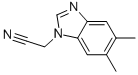 1H-Benzimidazole-1-acetonitrile,5,6-dimethyl-(9CI)