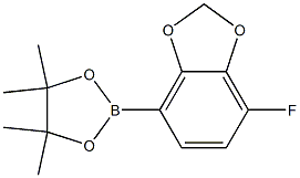 2-(7-Fluoro-2H-1,3-benzodioxol-4-yl)-4,4,5,5-tetramethyl-1,3,2-dioxaborolane
