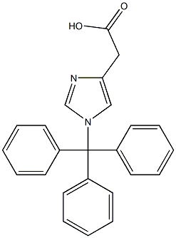 1H-Imidazole-4-acetic acid, 1-(triphenylmethyl)-