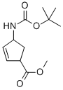 2-cyclopentene-1-carboxylic acid, 4-[[(1,1-dimethylethoxy)carbonyl]amino]-, methyl ester, (1S,4R)-