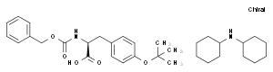 N-ALPHA-CARBOBENZOXY-O-T-BUTYL ETHER L-TYROSINE DICYCLOHEXYLAMMONIUM SALT