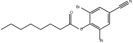 3,5-DIBROMO-4-HYDROXYBENZONITRILE, OCTANOIC ACID ESTER