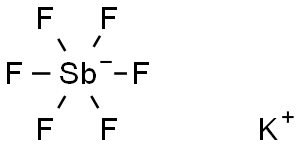 Potassium hexafluoroantimonate(1-)