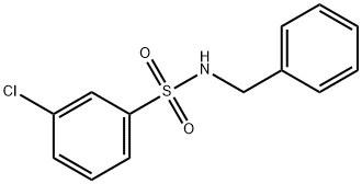 Benzenesulfonamide, 3-chloro-N-(phenylmethyl)-
