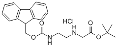 [2-(FMOC-氨基)乙氨基]乙酸叔丁酯 盐酸盐