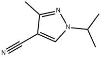 1H-Pyrazole-4-carbonitrile, 3-methyl-1-(1-methylethyl)-
